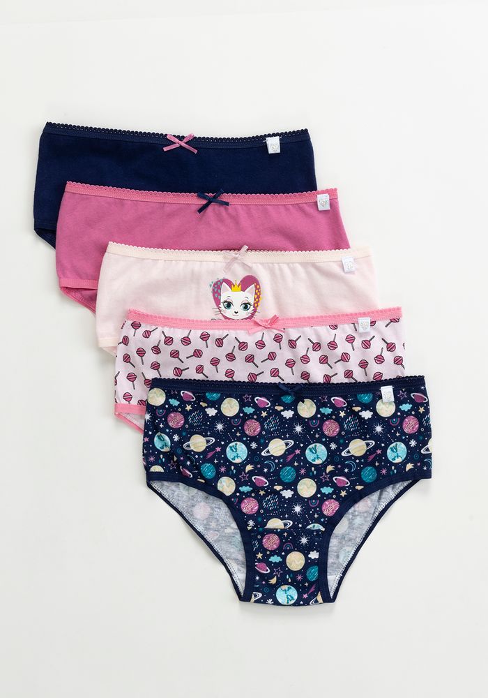 PACK 5 BIKINI ALGODÓN