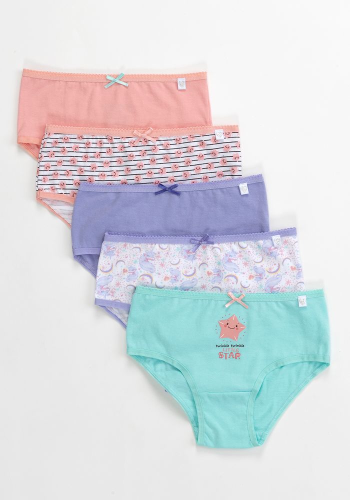 PACK 5 BIKINI ALGODÓN
