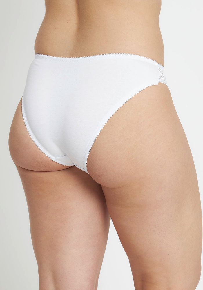 BIKINI CON ENCAJE ALGODÓN