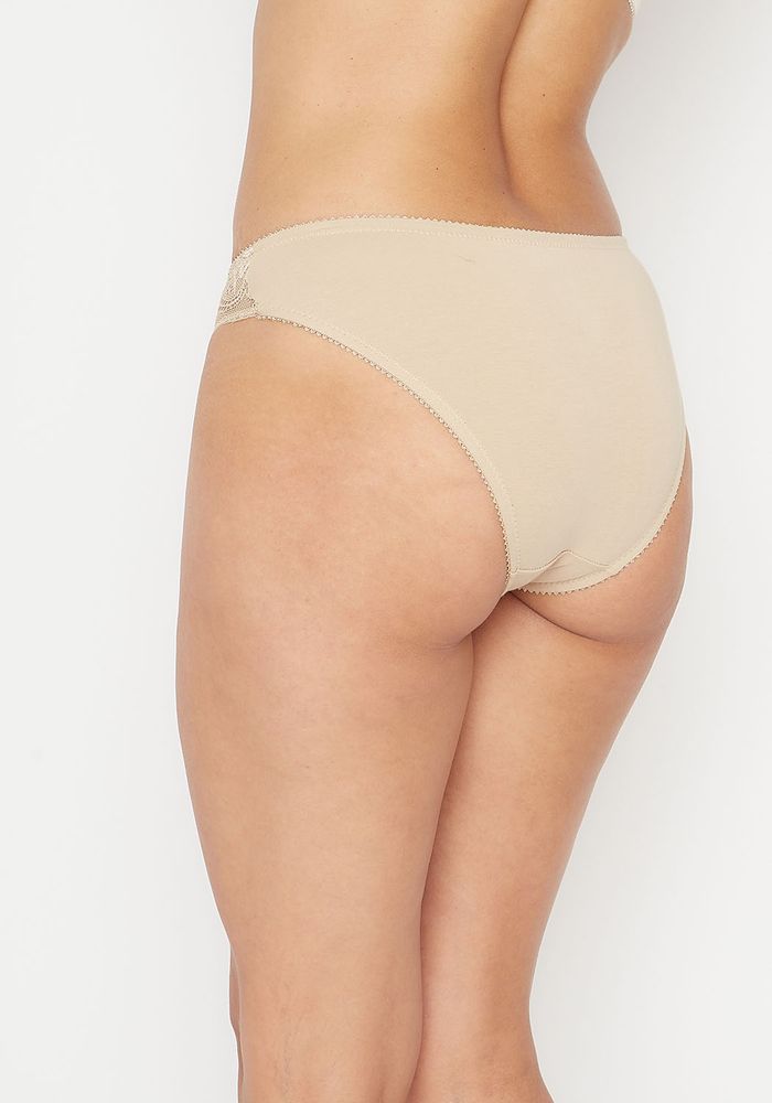 BIKINI CON ENCAJE ALGODÓN