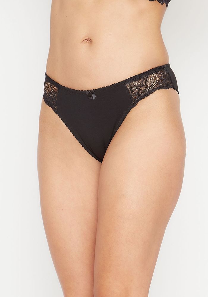BIKINI CON ENCAJE ALGODÓN
