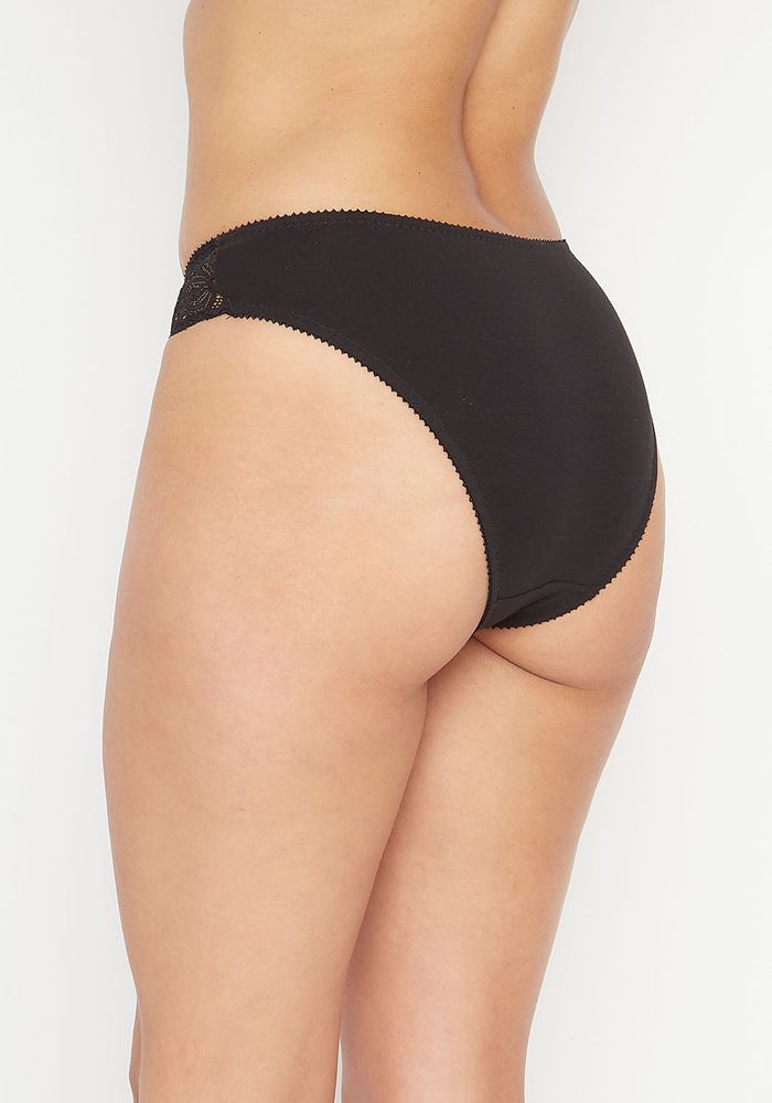 BIKINI CON ENCAJE ALGODÓN