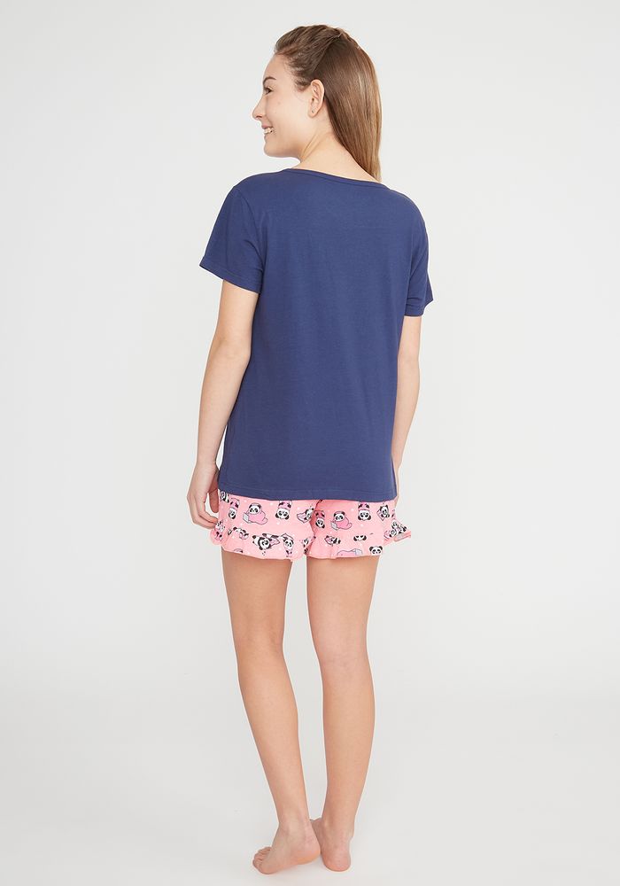 PIJAMA TEENS MUJER ALGODON