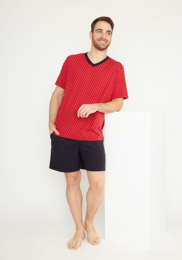 PIJAMA HOMBRE ALGODON