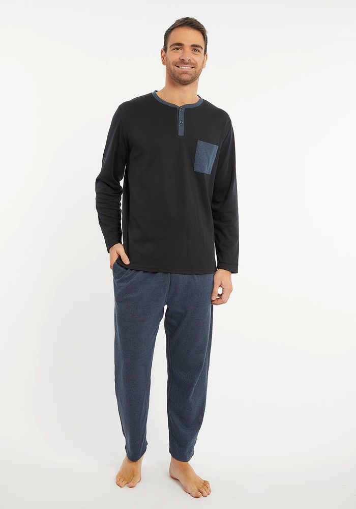 PIJAMA HOMBRE ALGODON