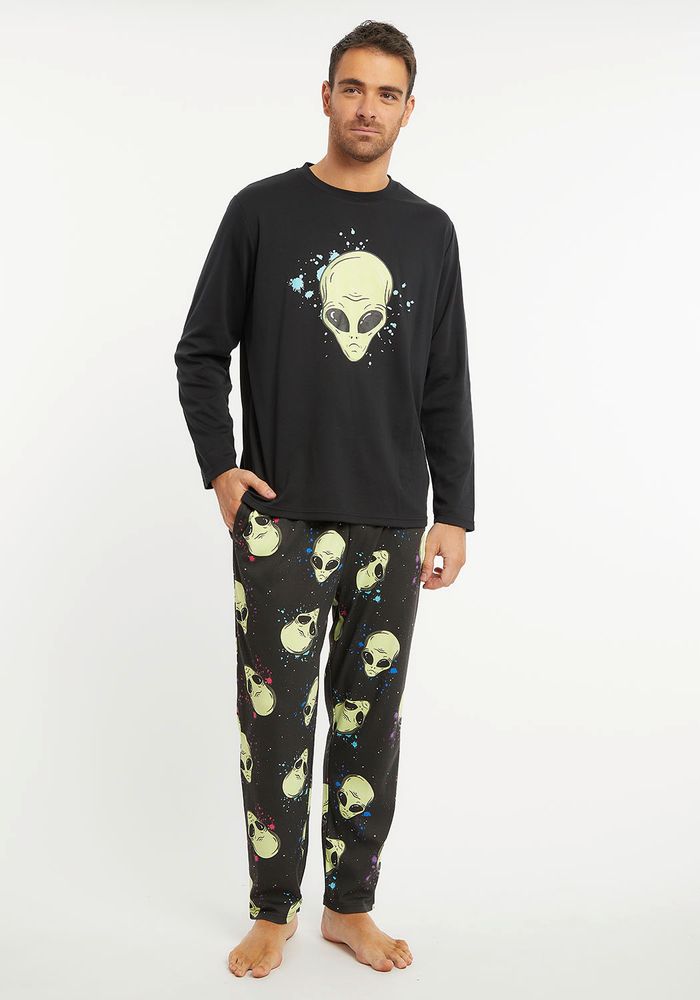 PIJAMA HOMBRE ALGODON