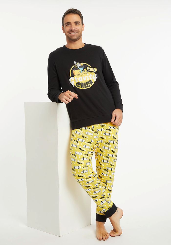 PIJAMA HOMBRE ALGODON