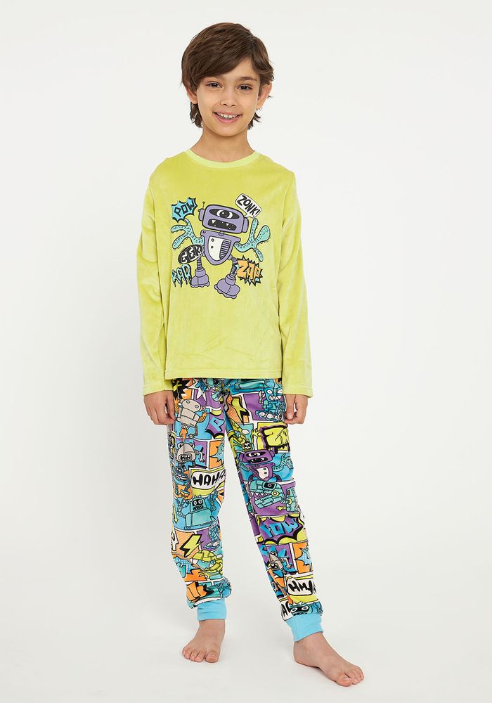 PIJAMA NIÑO PLUSH