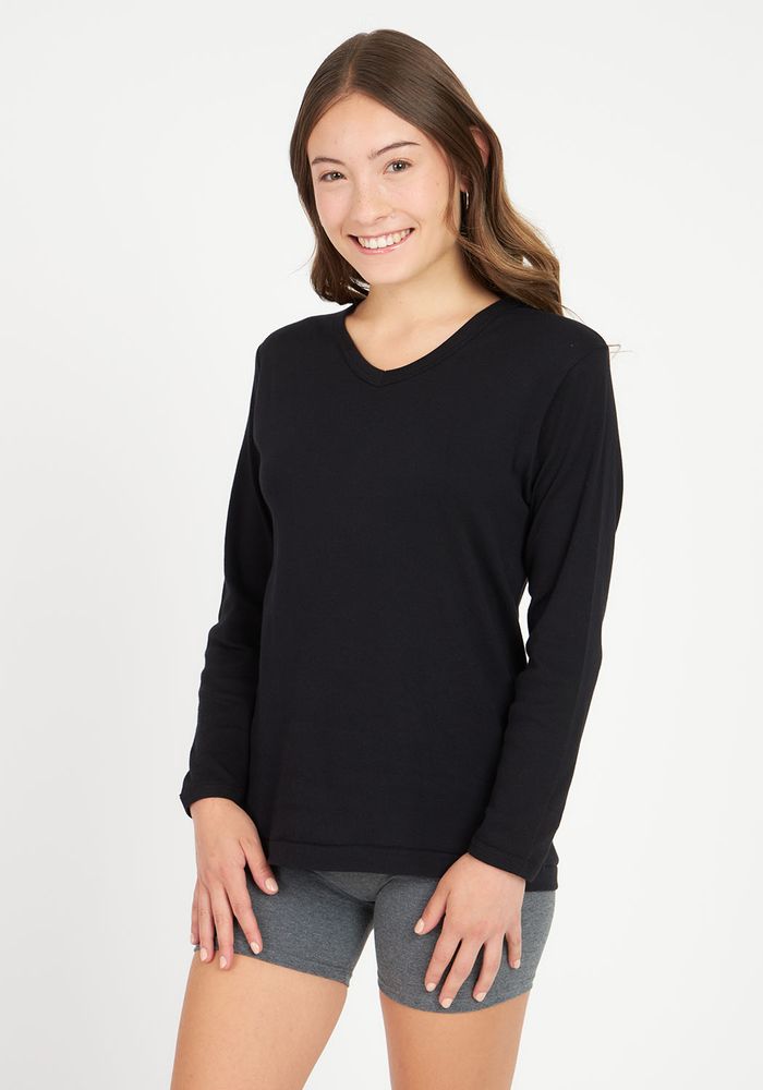 CAMISETA ALGODÓN MANGA LARGA