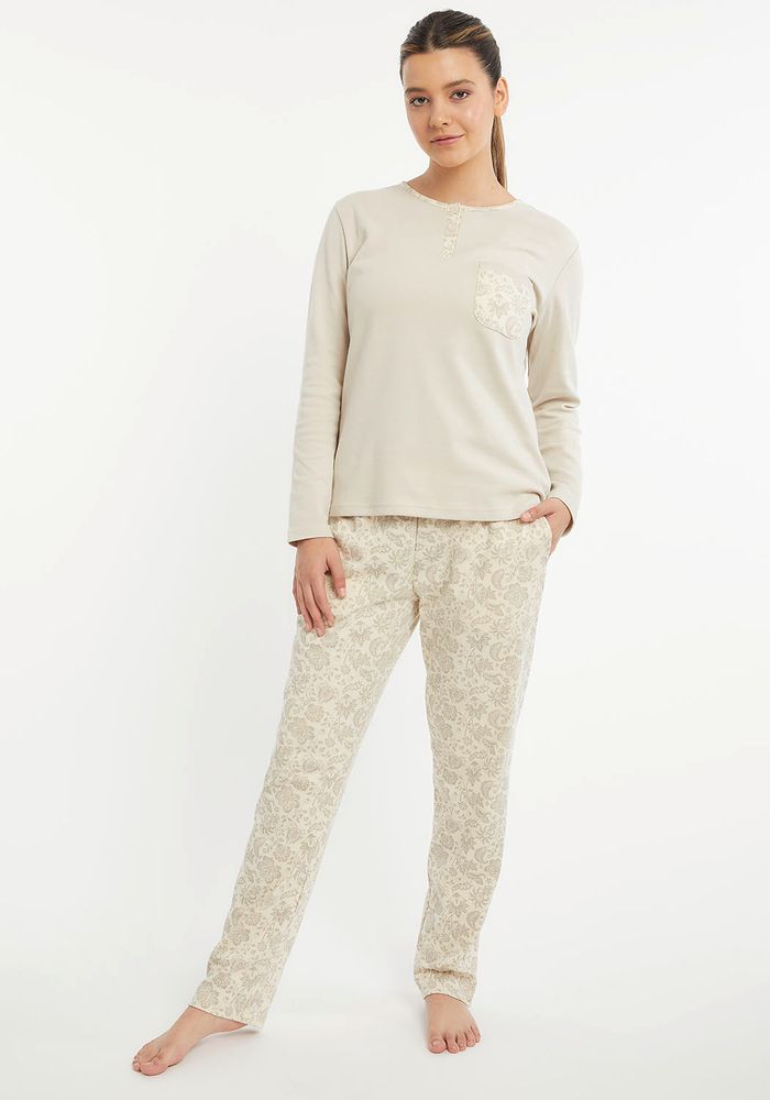 PIJAMA MUJER ALGODON