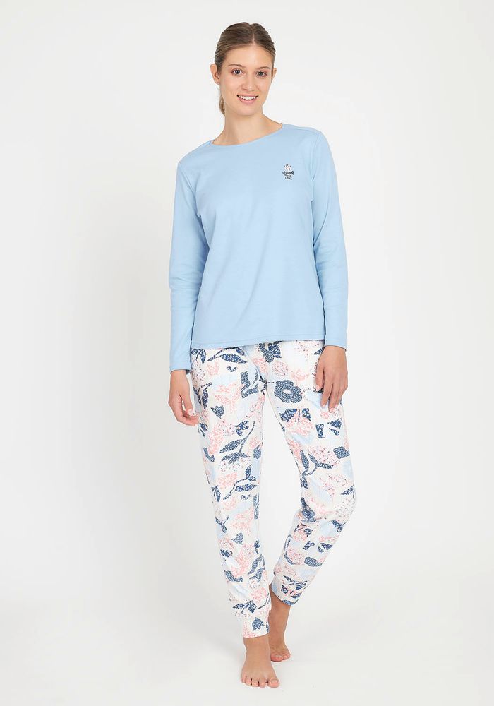PIJAMA MUJER ALGODON