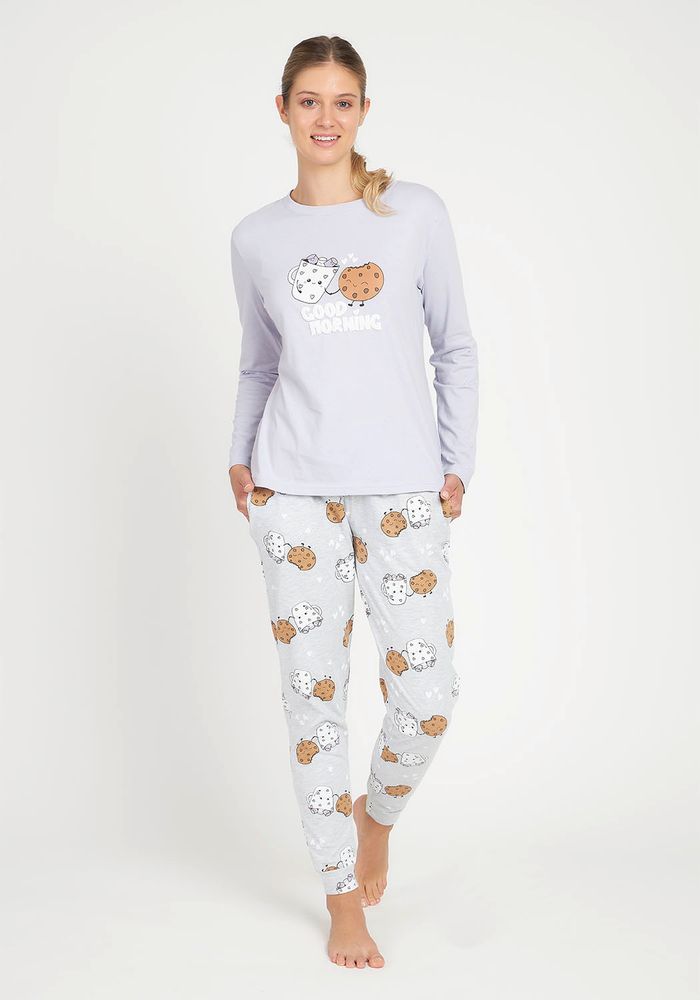 PIJAMA MUJER ALGODON