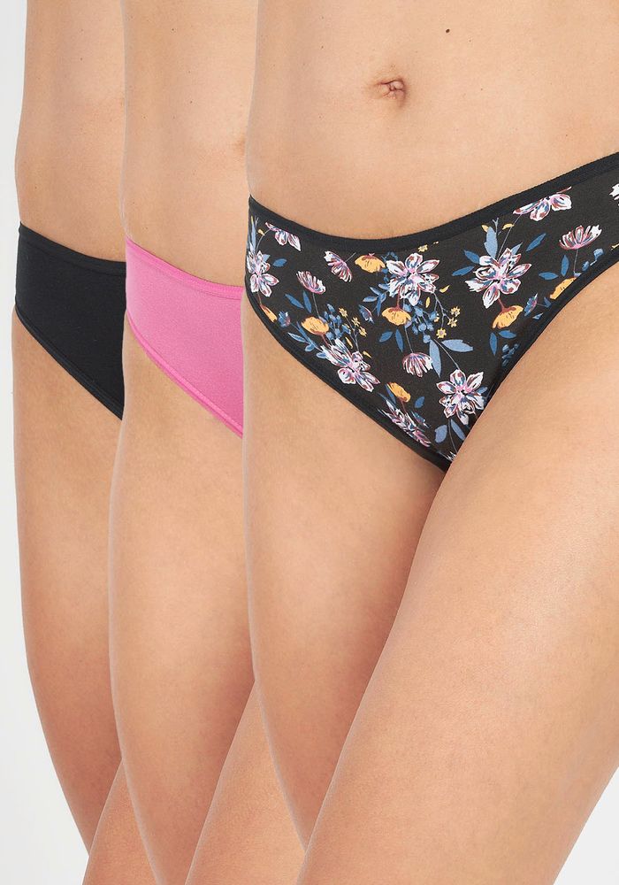 TRIPACK BIKINI ALGODON