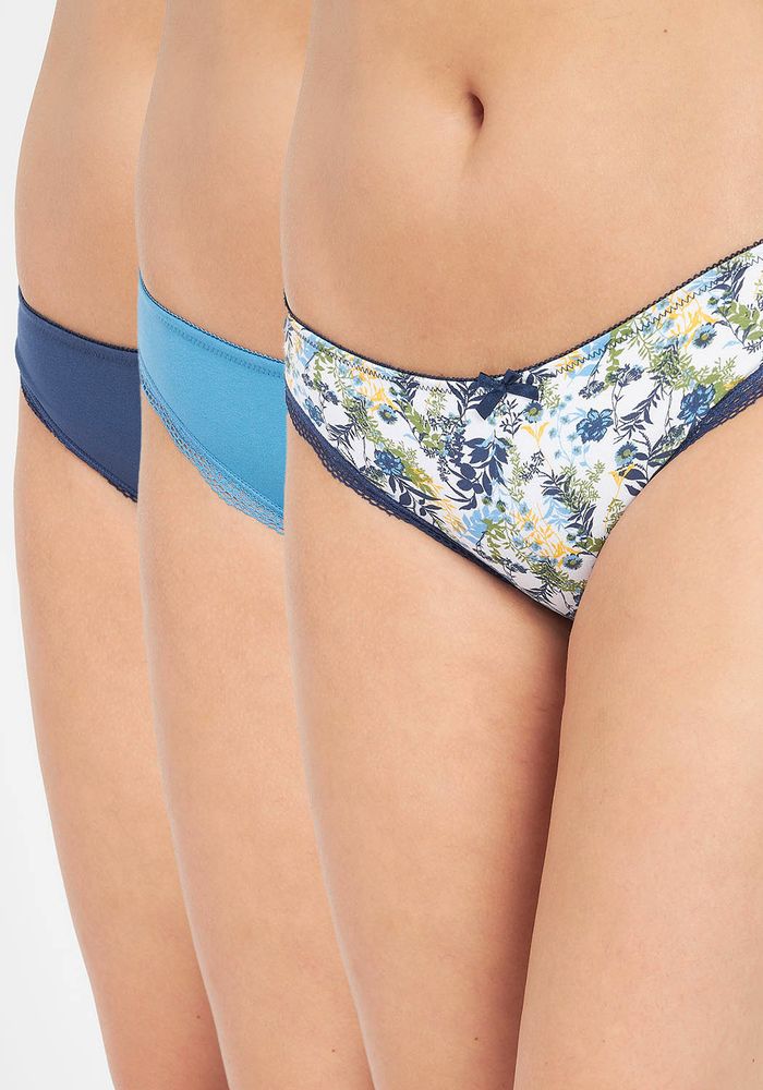 TRIPACK BIKINI ALGODON