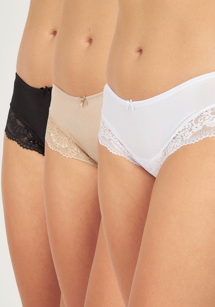 TRIPACK PANTALETA MICROFIBRA