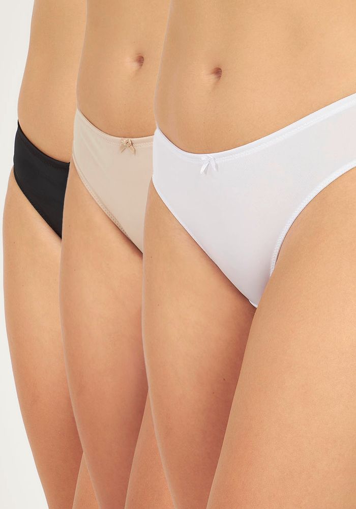 TRIPACK COLALESS MICROFIBRA